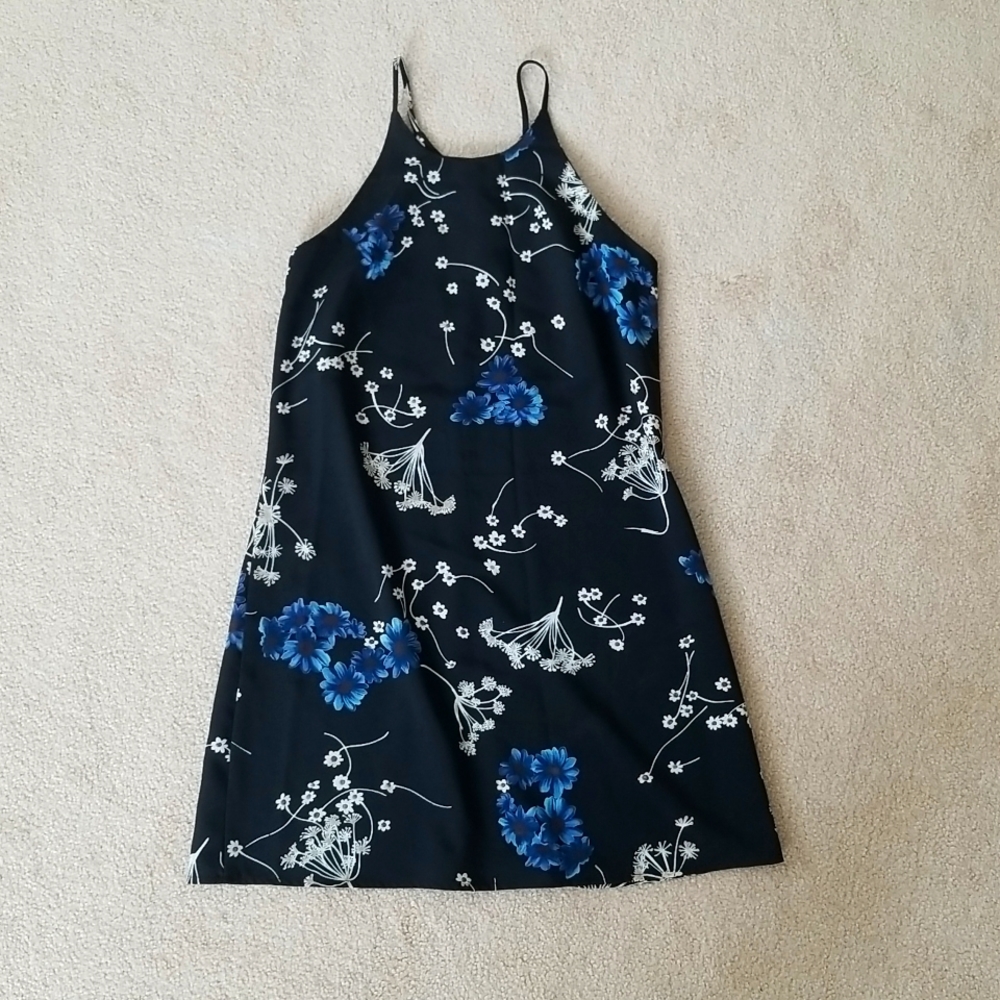 Club Soda Flowy Floral Dress
